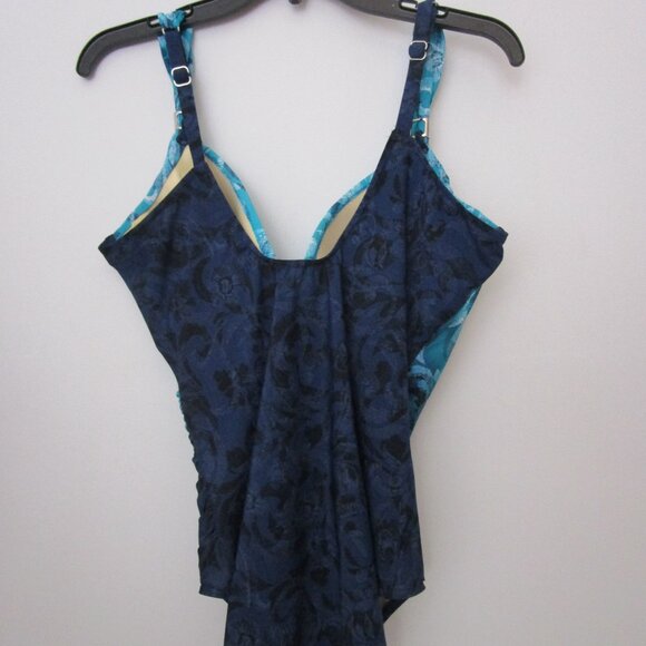 Swimsuit Siren Draped Underwire Look 10 Lbs Lighter in 10 Seconds - Picture 8 of 15